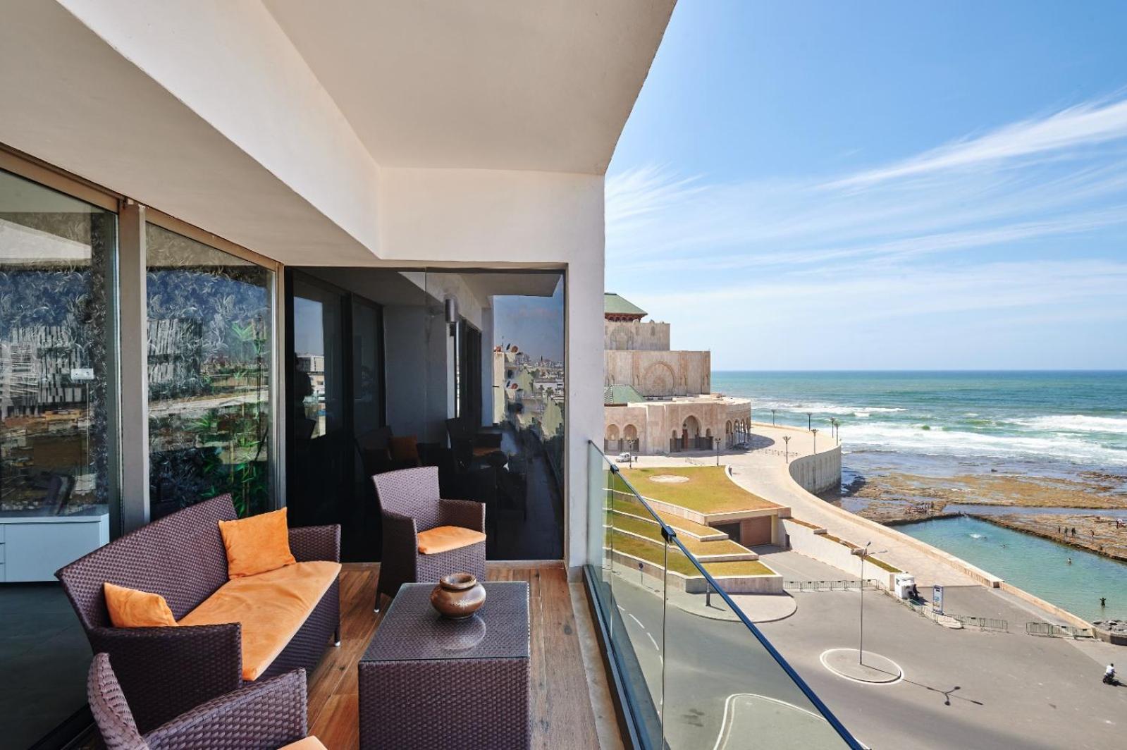 Thecasaedition - Bel Azur - Sea View & Hassan II Mosque Residency Casablanca Eksteriør billede